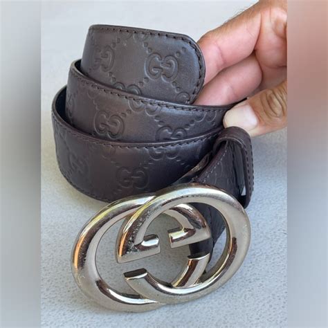 ceinture gucci 162922 486539 85 34 couleur or|GUCCI .